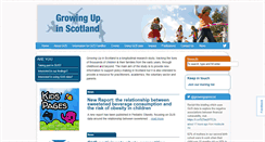 Desktop Screenshot of growingupinscotland.org.uk